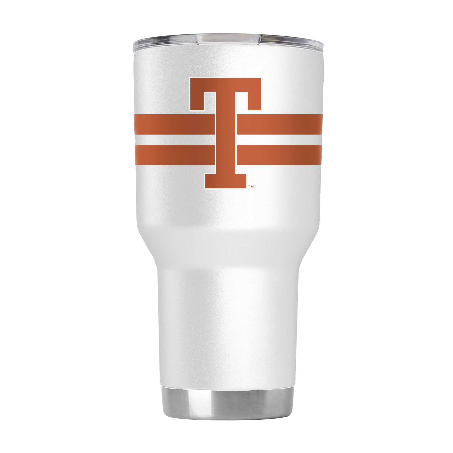 Texas 30oz College Vault White Tumbler