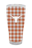 Texas 30oz Tumbler Gingham