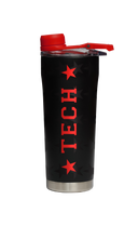 Texas Tech 100th Anniversary Black Stainless Steel Shaker Bottle