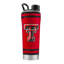 Texas Tech 100th Anniversary Red Stainless Steel Shaker Bottle