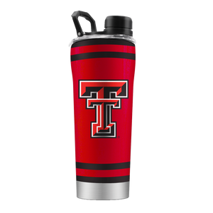 Texas Tech Red Stainless Steel Shaker