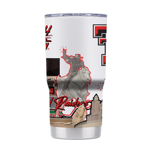 Texas Tech 20oz Campus Icons Tumbler