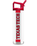 Texas Tech 22oz White Bottle