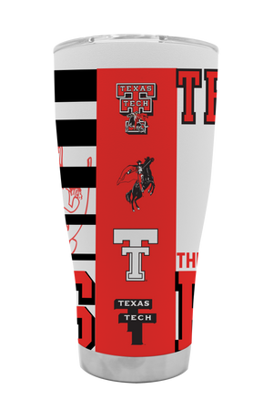 Texas Tech College Vault 30oz Tumbler