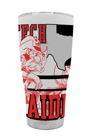 Texas Tech College Vault 30oz Tumbler