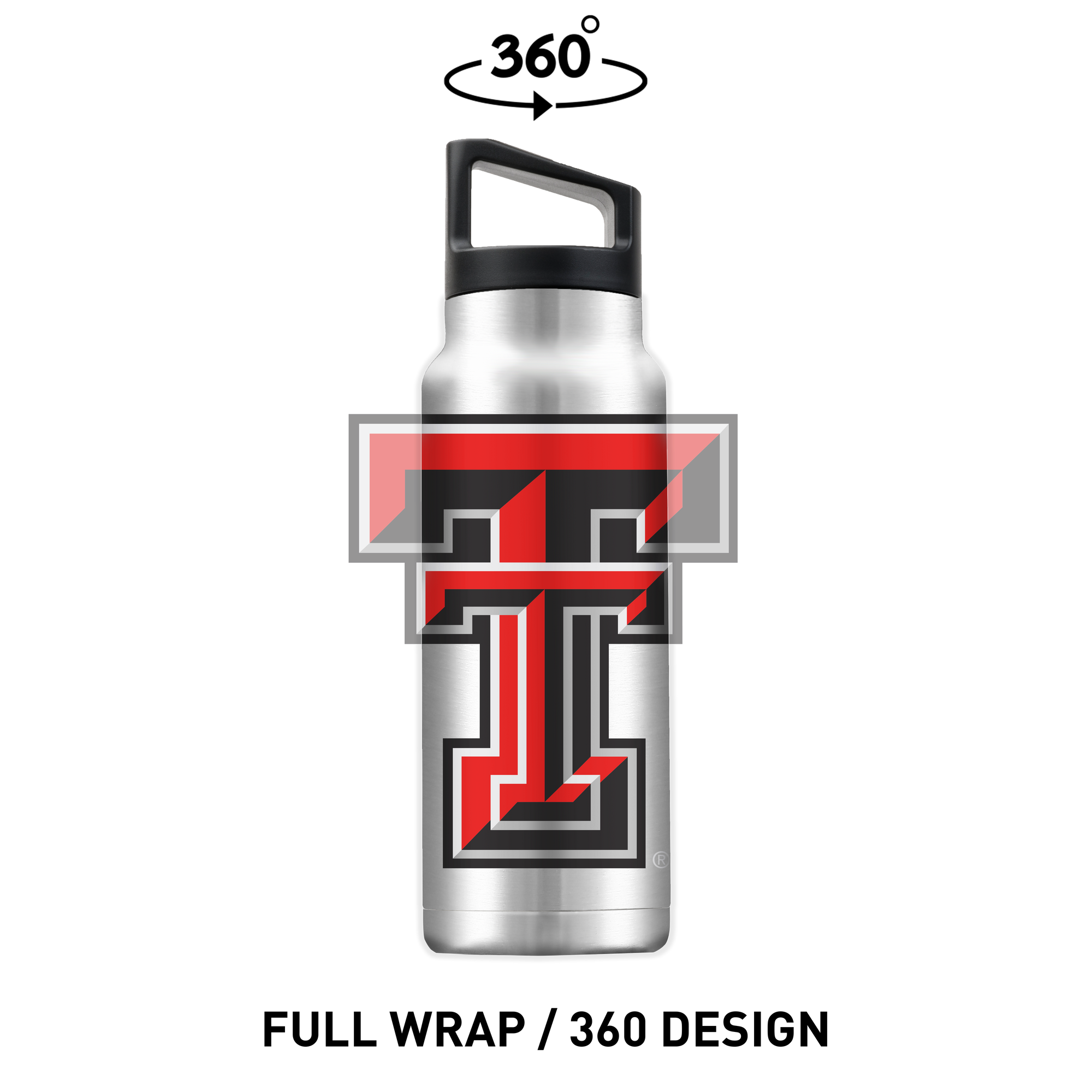 Texas Tech 40oz Stainless Steel Bottle