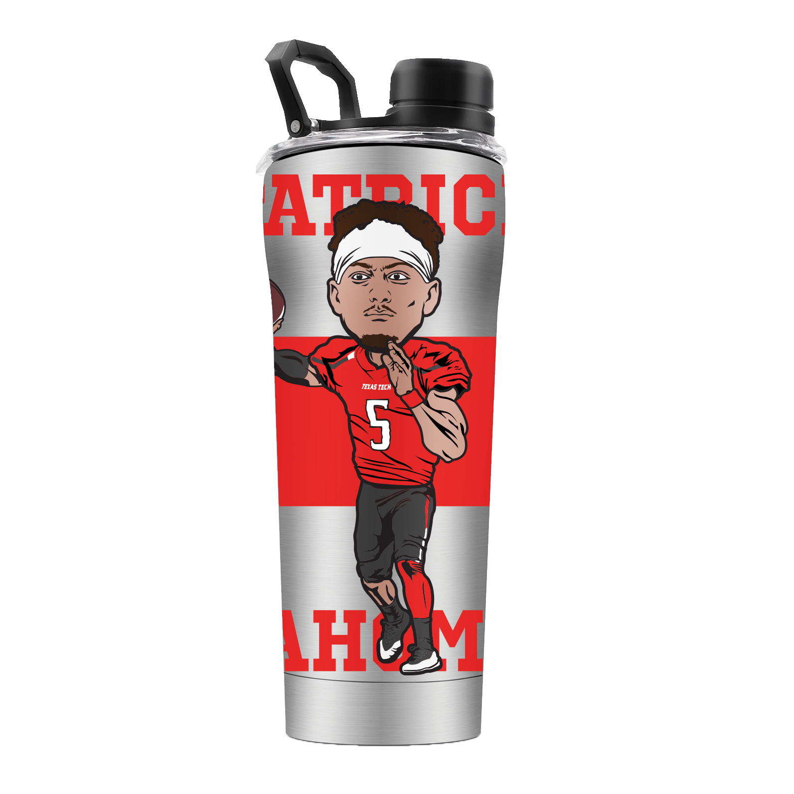 Patrick Mahomes NFLPA Stainless Steel Shaker