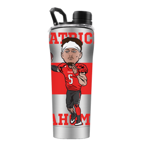 Patrick Mahomes NFLPA Stainless Steel Shaker