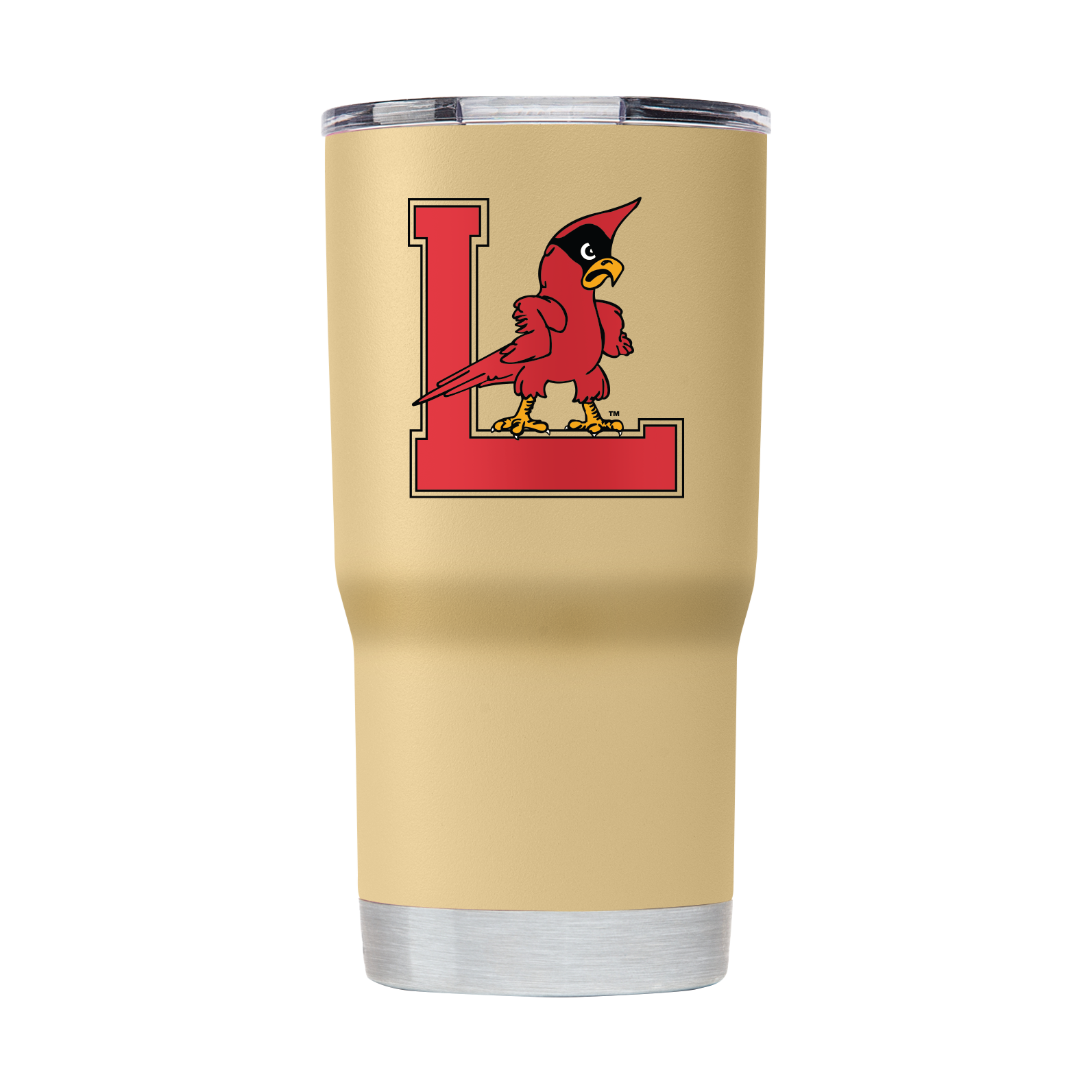 Louisville College Vault 20oz Gold Tumbler