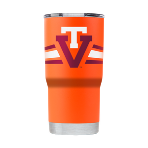 Virginia Tech College Vault 20oz Orange Tumbler