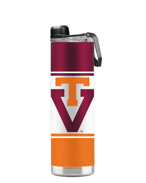 Virginia Tech  College Vault 22oz Stainless Steel Bottle