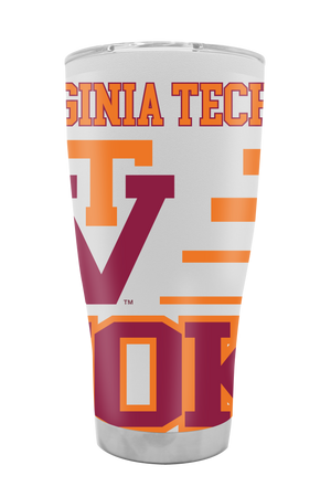 Virginia Tech College Vault 30oz Tumbler