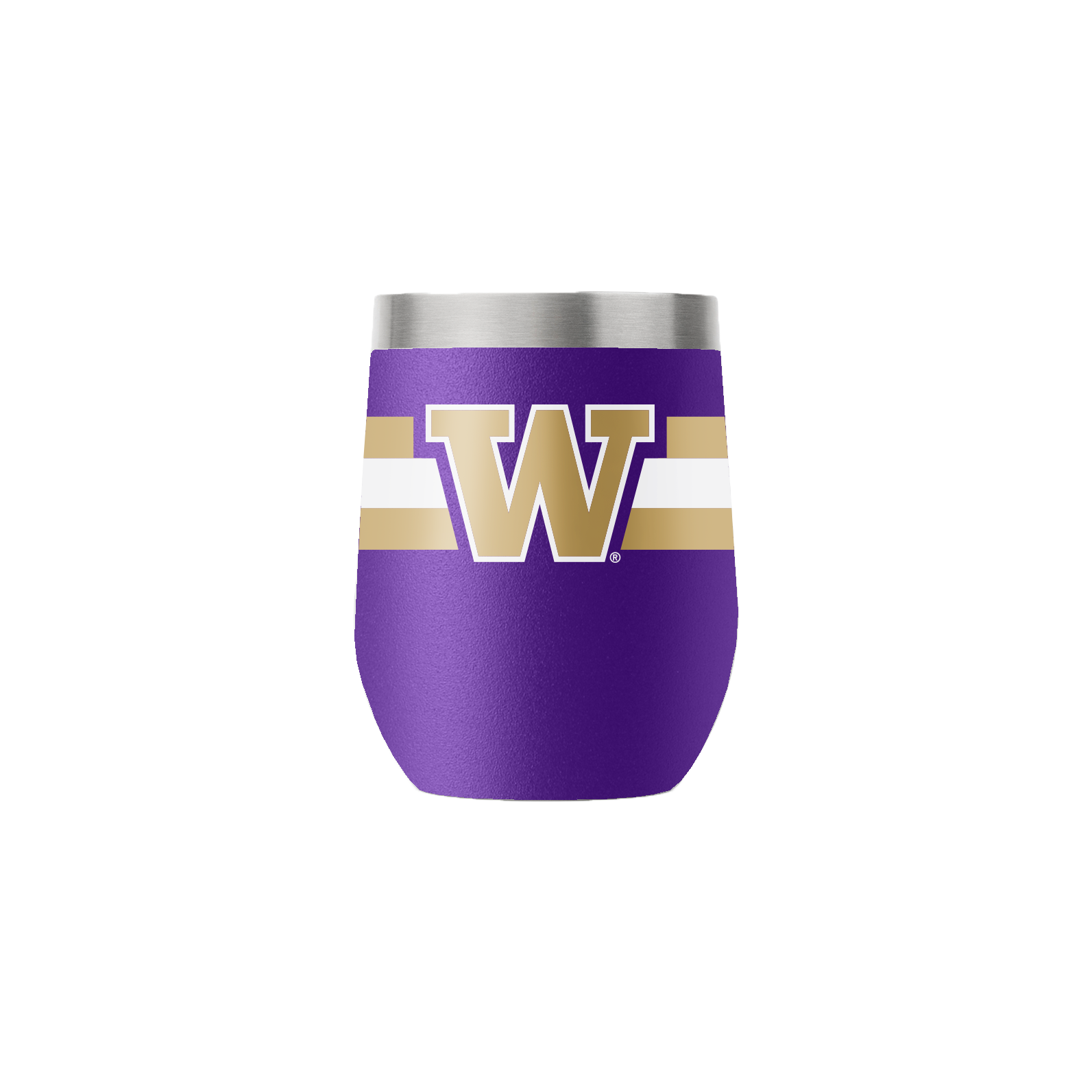 Washington 12oz Stemless Purple Tumbler