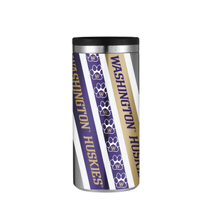 Washington Stainless Steel Skinny Can Koozie