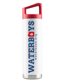 Waterboys 22oz White Bottle
