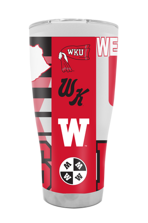 Western Kentucky College Vault 30oz Tumbler