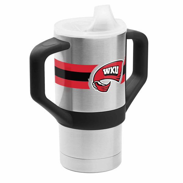 WKU, Western Kentucky 20 oz Stripe Shaker Bottle