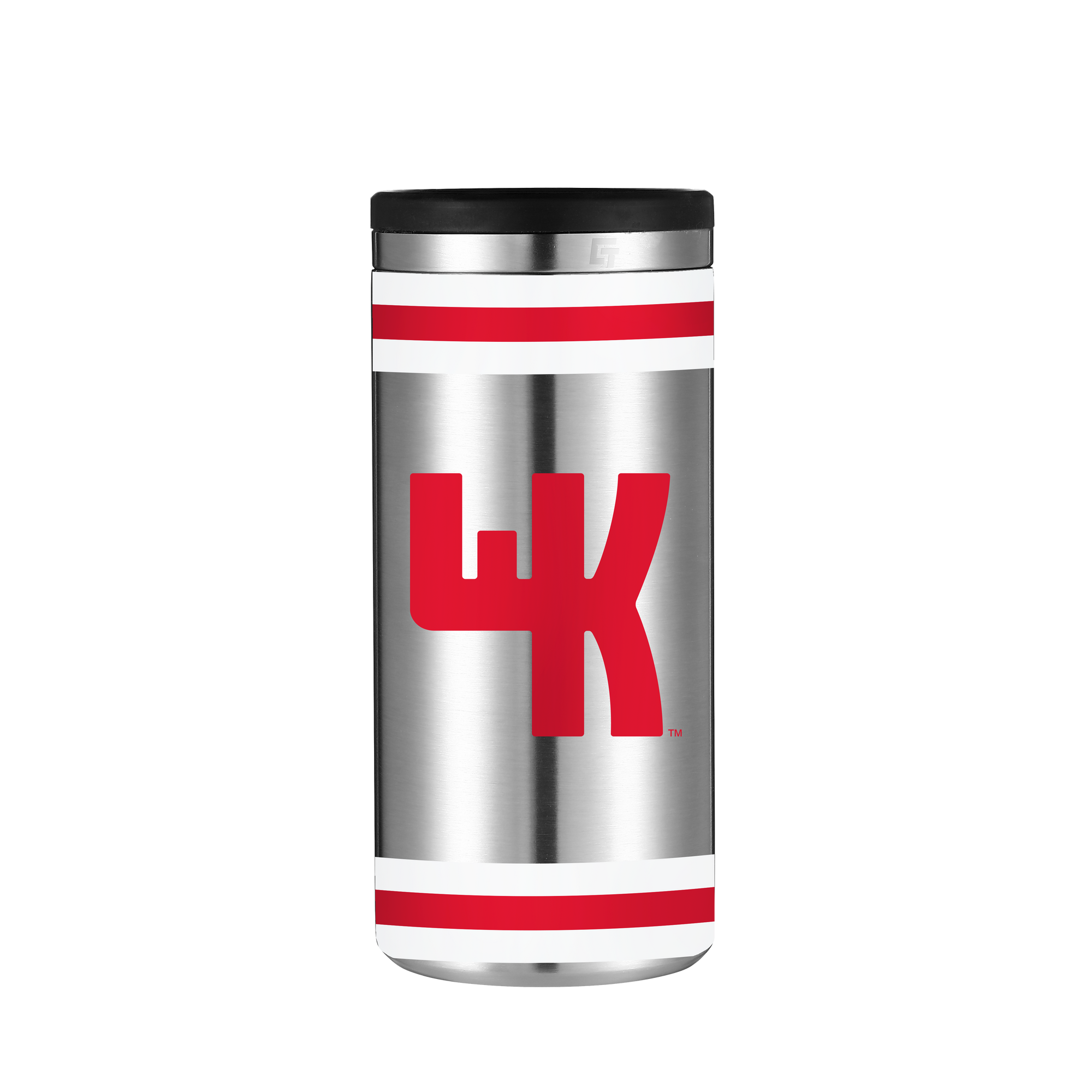 Western Kentucky Vault Collection Stainless Steel Skinny Can Koozie