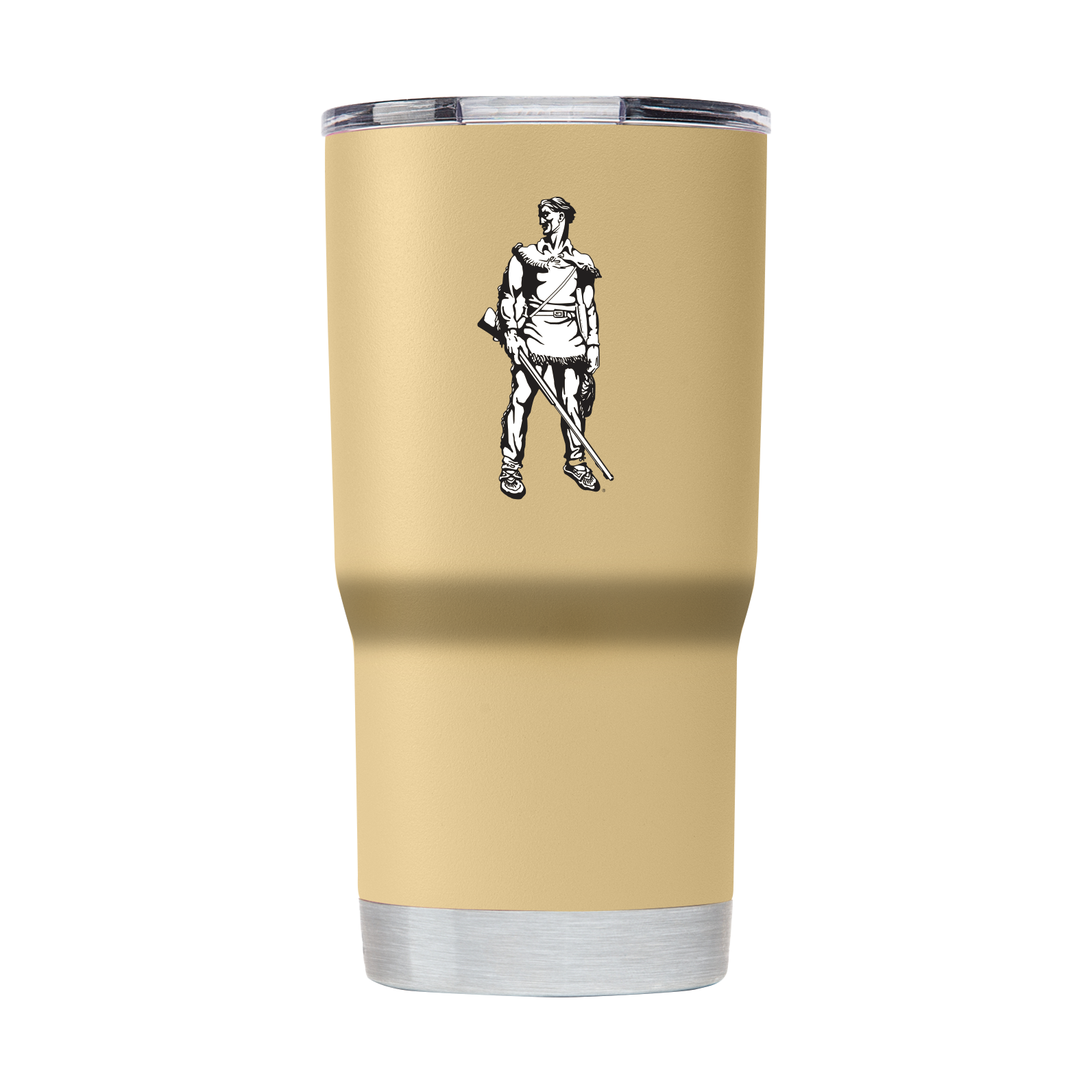 West Virginia College Vault 20oz Gold Tumbler