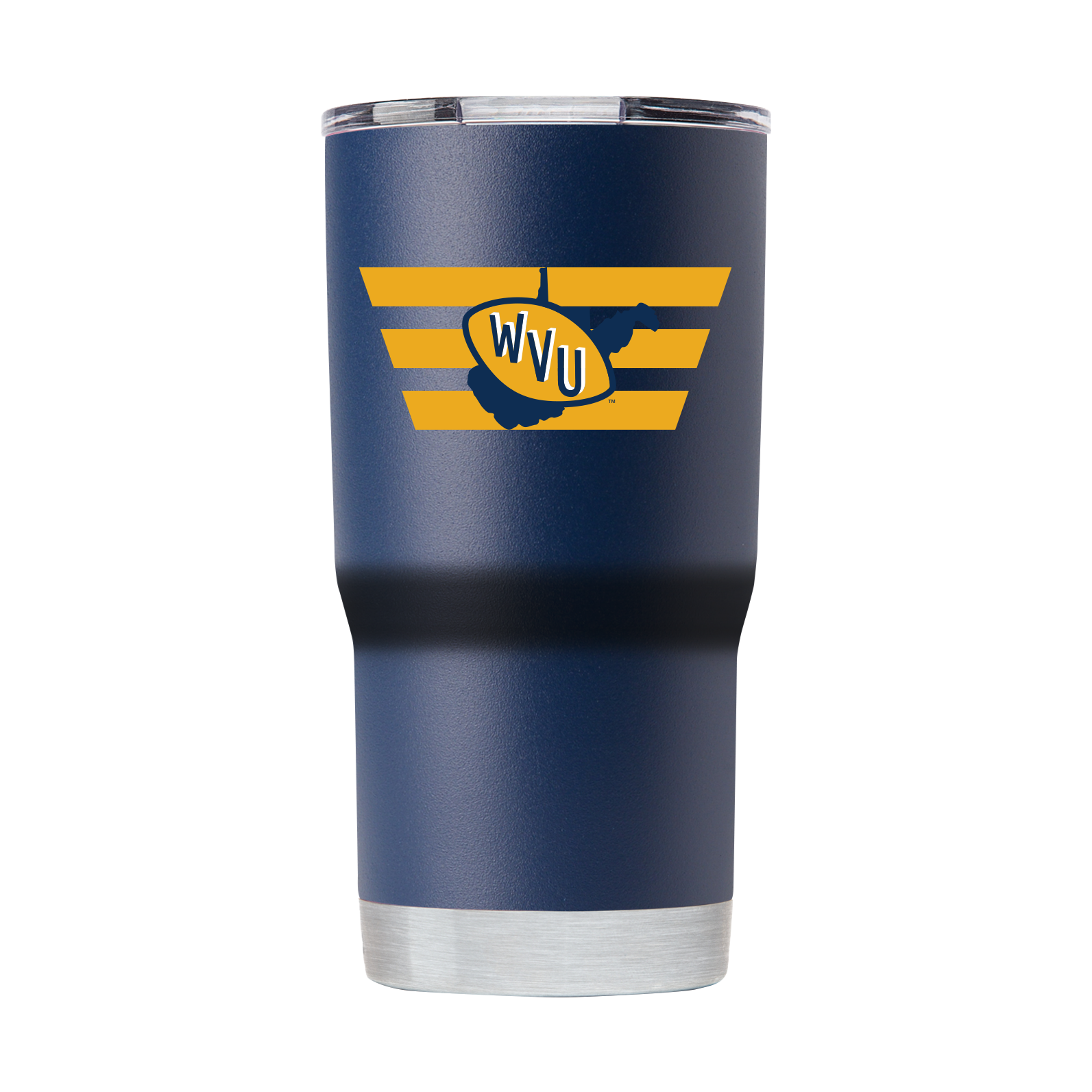 West Virginia College Vault 20oz "WVU" Tumbler