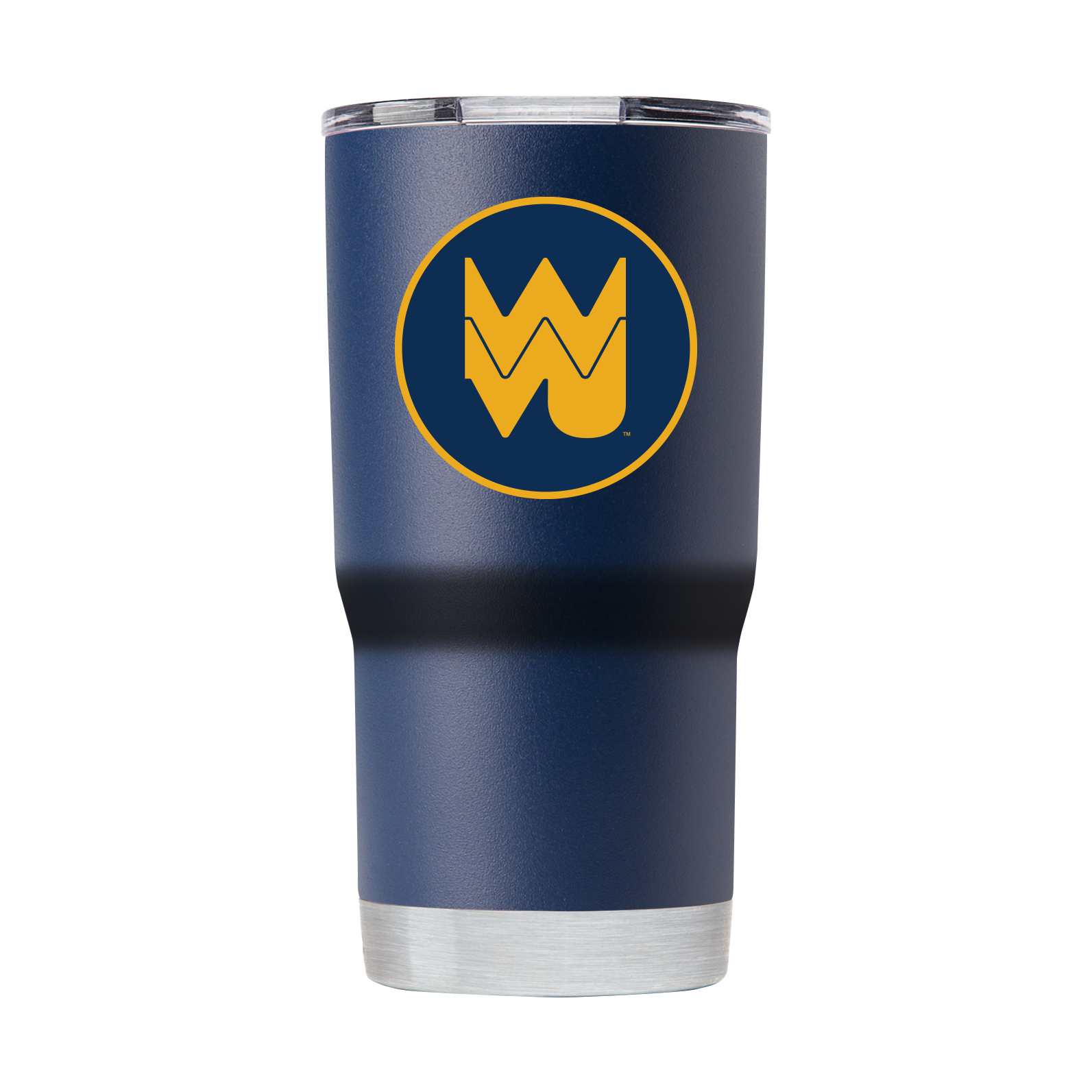 West Virginia College Vault 20oz "Circle WVU" Tumbler