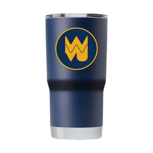 West Virginia College Vault 20oz "Circle WVU" Tumbler