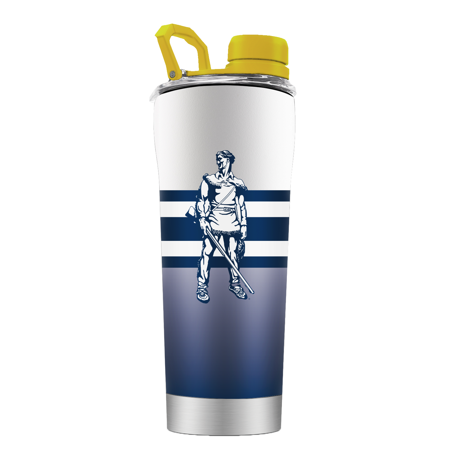 West Virginia College Vault Stainless Steel Shaker