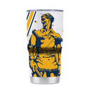 West Virginia 20oz Tumbler College Vault Splatter