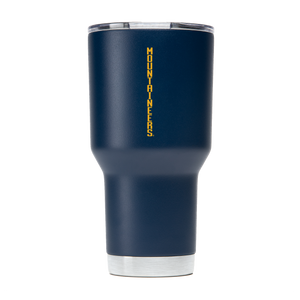 West Virginia College Vault 30oz "WVU" Tumbler