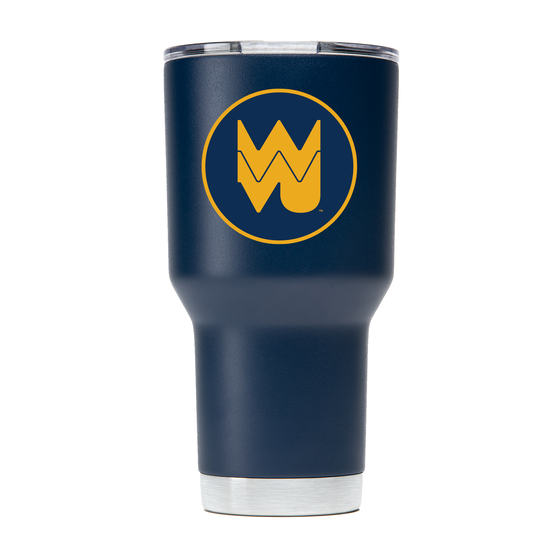 West Virginia College Vault 30oz "Circle WVU" Tumbler