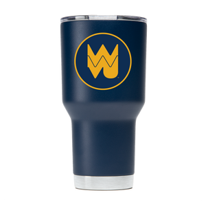 West Virginia College Vault 30oz "Circle WVU" Tumbler