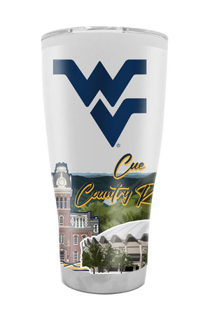 West Virginia 30oz Campus Icons Tumbler