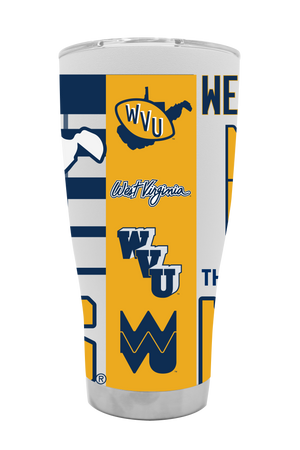 West Virginia College Vault 30oz Tumbler