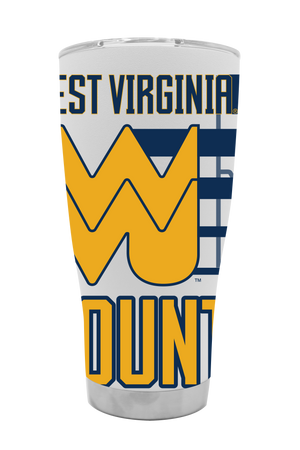 West Virginia College Vault 30oz Tumbler