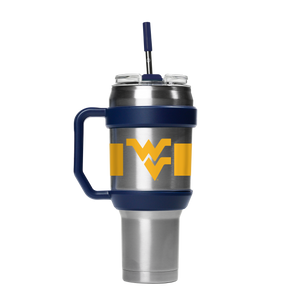 West Virginia 40oz Stainless Steel Tumbler