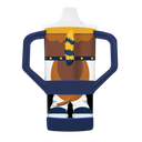 West Virginia 8oz Mascot Sippy Cup Tumbler