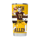 Josh Allen NFLPA 20oz Tumbler