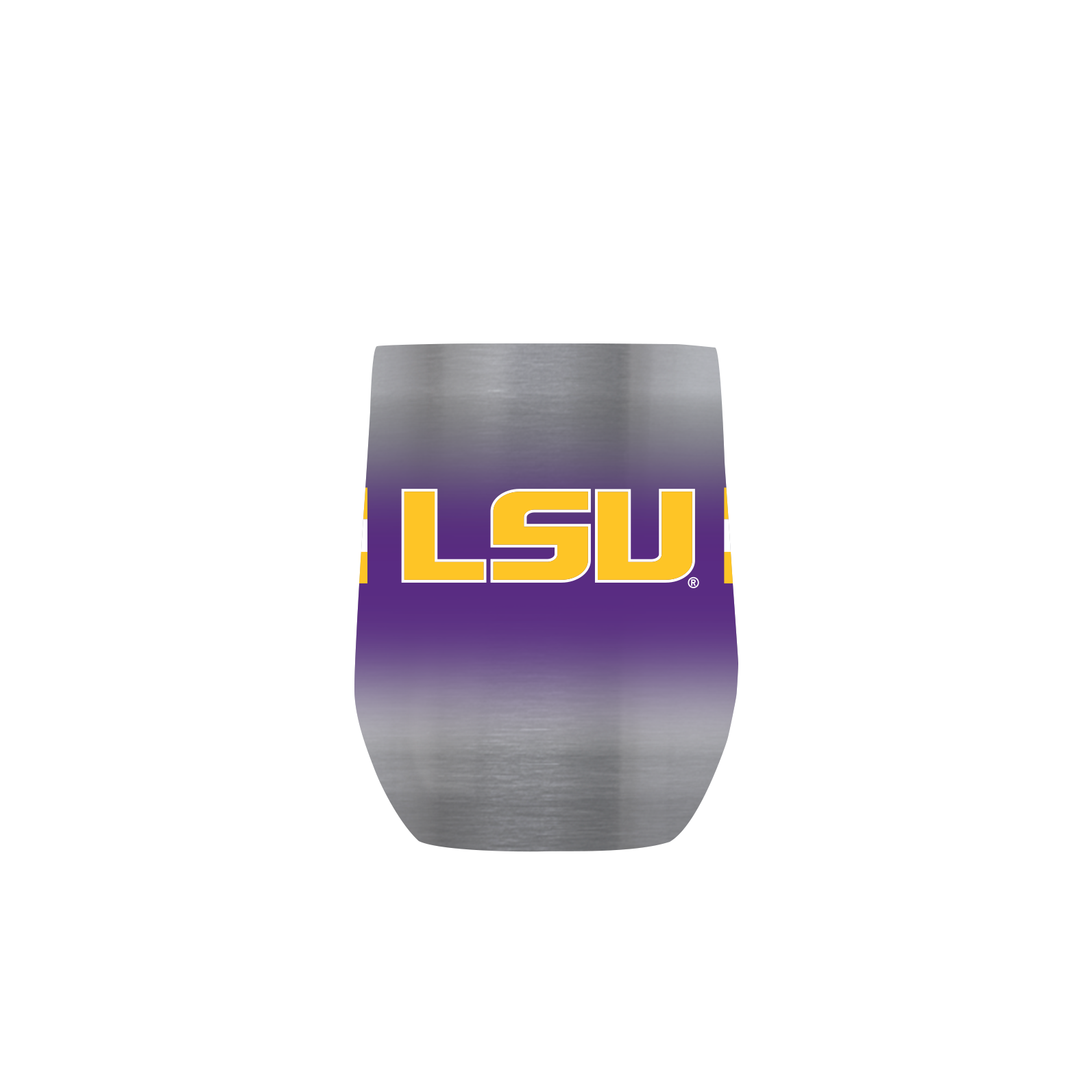 LSU 12oz Stemless Stainless Steel Tumbler