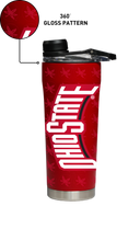 Ohio State "Buckeye" Wrap Stainless Steel Shaker Bottle