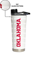 Oklahoma "Sooner Schooner" Wrap Stainless Steel Shaker Bottle