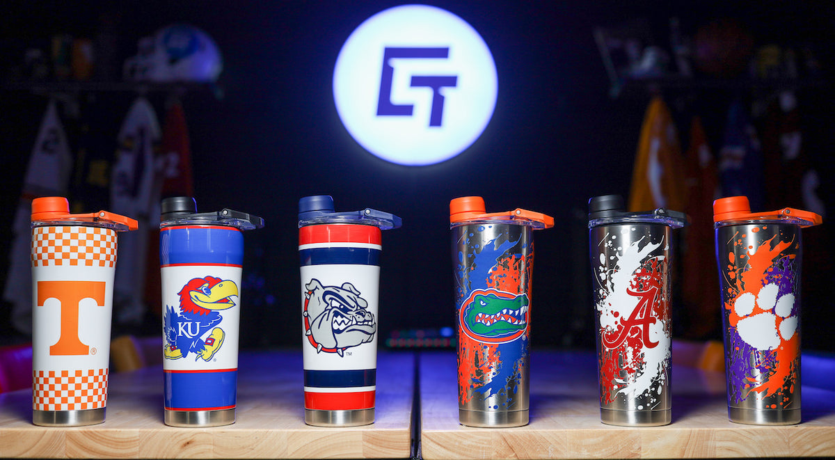 GameTime SideKicks - LSU Stainless Steel Shaker - GameTime Sidekicks