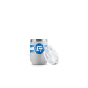 GametimeSidekicks Boise State 12oz orange stemless tumbler with team logo and vibrant color, perfect for drinks and showing school spirit.