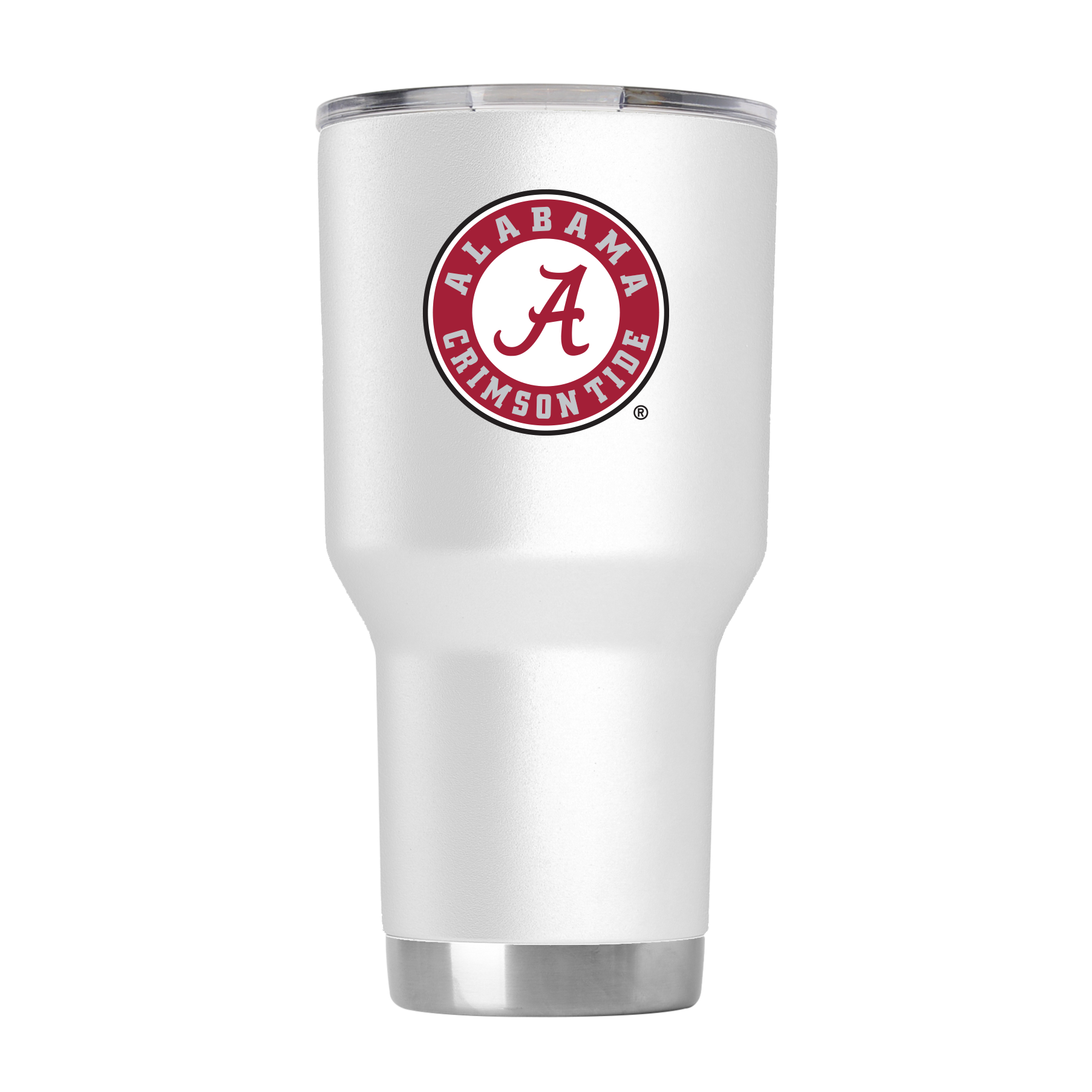 Alabama 30oz White Tumbler