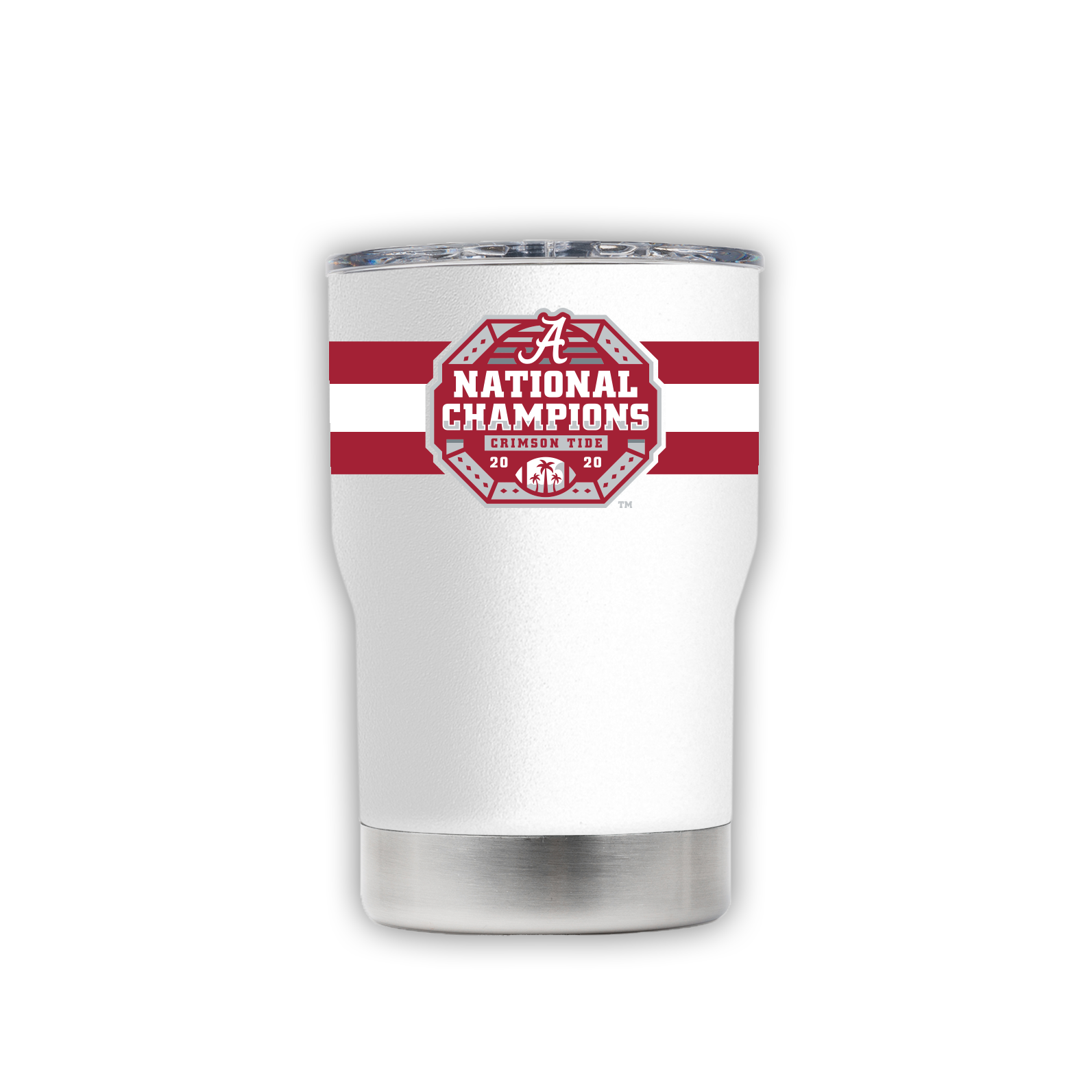 Alabama Jacket 2.0 National Champs White Can-Bottle Holder