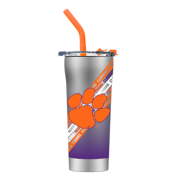 Clemson Yeti Rambler Straw Mug