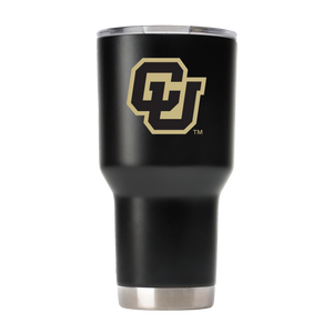 Colorado 30oz "CU" Black Tumbler