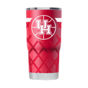 University of Houston 20oz Red Basketball Tumbler