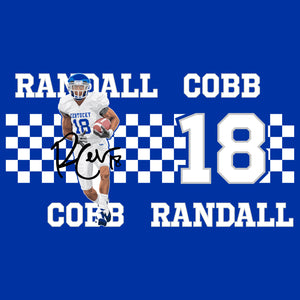 Randall Cobb 20oz Blue Tumbler