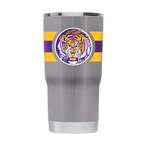 LSU Vault Collection 20oz Stainless Steel Tumbler
