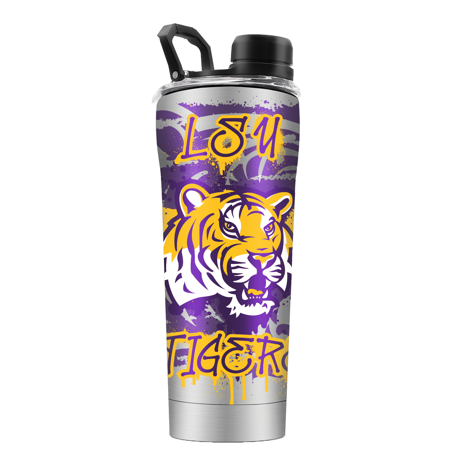 LSU Vault Collection Stainless Steel Shaker